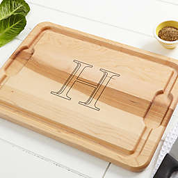 Chef's Monogram Maple Cutting Board