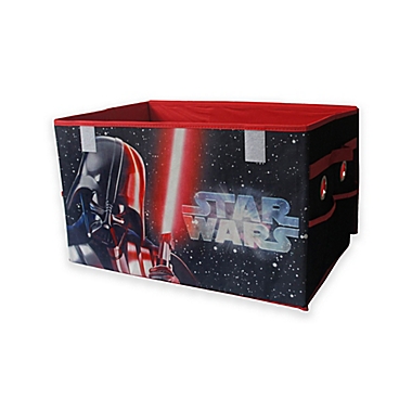 Star Wars&trade; Dark Side Collapsible Storage Trunk in Blue. View a larger version of this product image.
