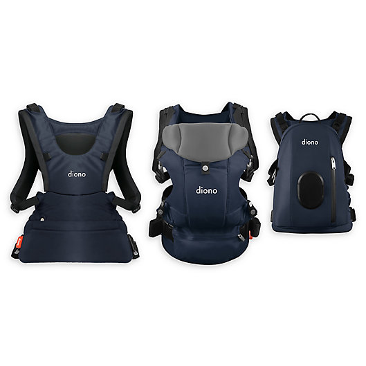 Alternate image 1 for Diono® Carus Complete 4-in-1 Baby Carrier with Detachable Backpack