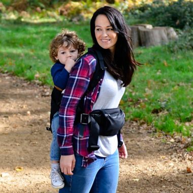 Diono&trade; Carus Essentials 3-in-1 Baby Carrier in Red. View a larger version of this product image.