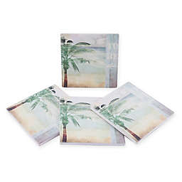Thirstystone® Dolomite By the Sea III Square Coasters (Set of 4)