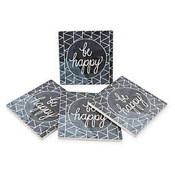 Thirstystone® Dolomite Inspired Watercolors Square Coasters (Set of 4)