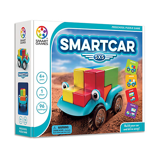 Alternate image 1 for SmartGames SmartCar 5x5 Brain Teaser Puzzle