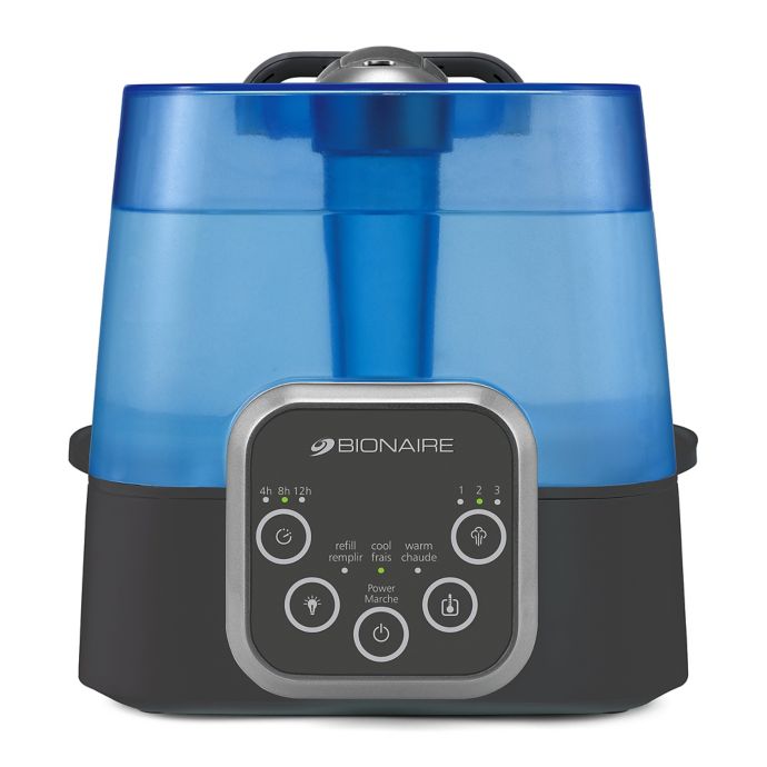 Bionaire® Warm/Cool Mist Humidifier in Blue/Black Bed Bath and Beyond Canada