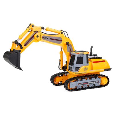 new bright excavator
