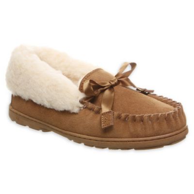 bearpaw moccasin slippers womens