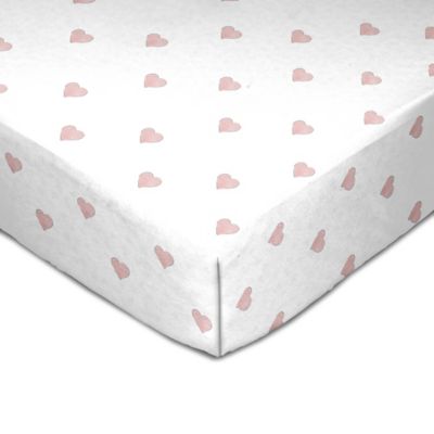 heart crib sheet