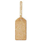Alternate image 0 for kate spade new york Glitter Luggage Tag in Gold