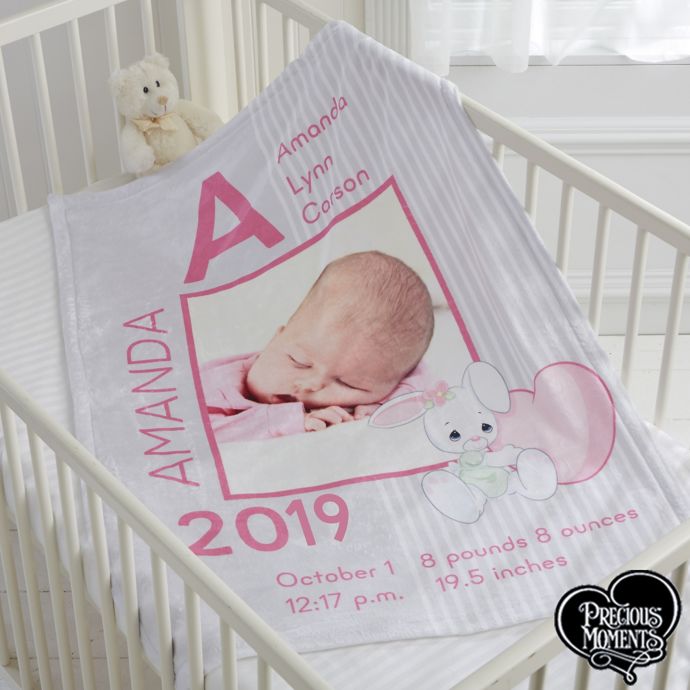 Precious Moments® Baby Girl Fleece Baby Blanket Bed Bath & Beyond