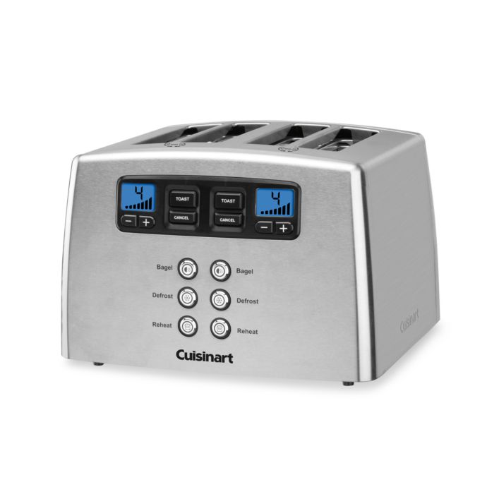 Cuisinart® Touch to Toast Leverless 4Slice Toaster Bed Bath & Beyond