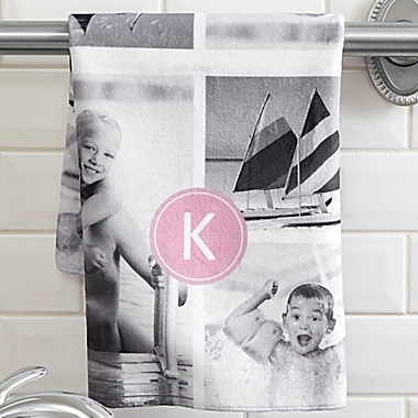 Photo Collage Hand Towel. View a larger version of this product image.