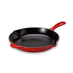 Le Creuset® Red 10-1/4" Enameled Iron Handle Skillet