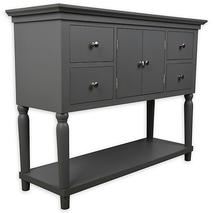 decor therapy taylor 4 drawer console tabl