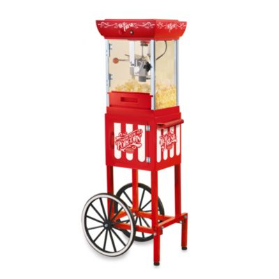 old fashioned popcorn cart