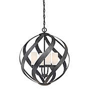 Quoizel Blacksmith Pendant Light Collection in Old Black