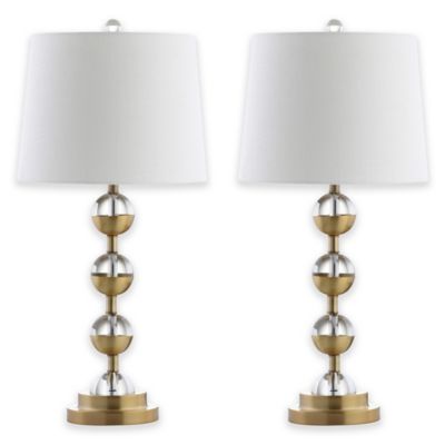 bed bath and beyond lamp set