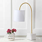 Alternate image 0 for JONATHAN Y Fisher 25" Marble/Brass LED Table Lamp