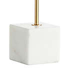 Alternate image 2 for JONATHAN Y Fisher 25" Marble/Brass LED Table Lamp