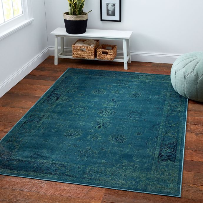 Safavieh Vintage Palace Area Rug in Turquoise | Bed Bath & Beyond
