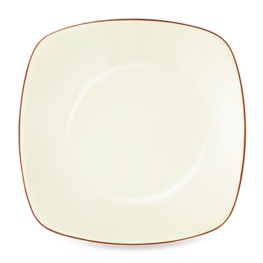 Noritake&reg; Colorwave Square Dinner Plate in Terra Cotta. View a larger version of this product image.