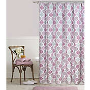 Priya 72-Inch x 96-Inch Shower Curtain in Plum