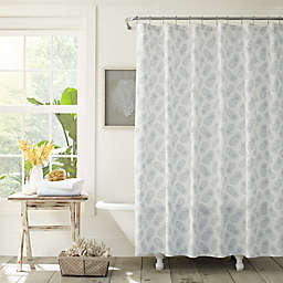 Tommy Bahama® Pineapple Cloud Shower Curtain in Grey