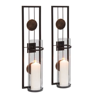 contemporary pillar candle holders