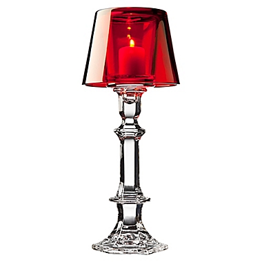 Godinger Villa Marca Votive Lamp in Red. View a larger version of this product image.