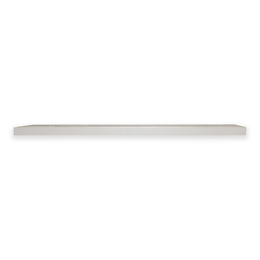 Alternate image 1 for Slim Floating 60-Inch Wall Shelf in White