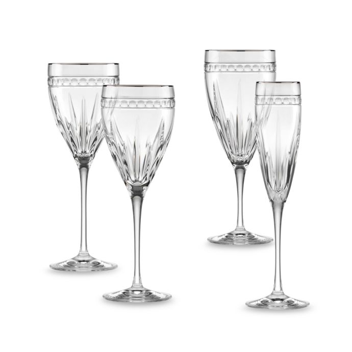 Lenox Vintage Jewel Platinum Stemware 3