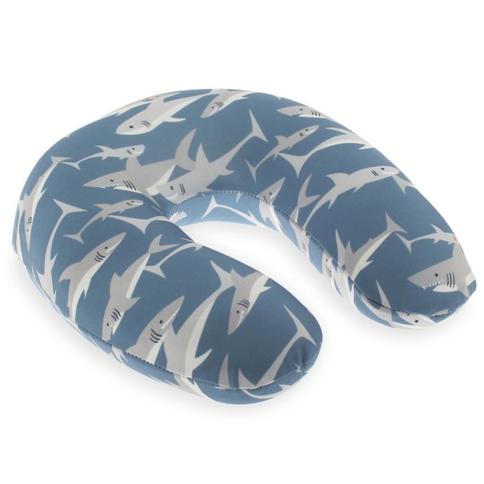 Capelli New York Shark Travel Neck Pillow In Blue Bed Bath Beyond