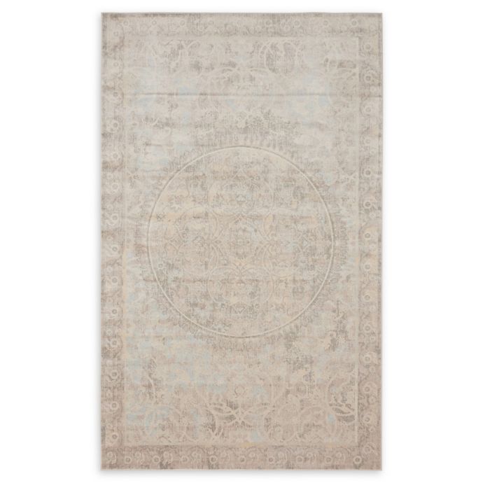 Unique Loom Kensington PowerLoomed Area Rug in Beige Bed Bath & Beyond