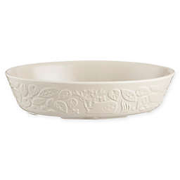 Mason Cash® In the Forest 1.65 qt. Oval Baking Dish in Cream