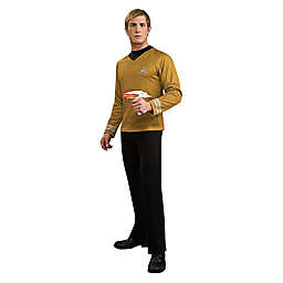Star Trek Captain Kirk Men's Deluxe Halloween Costume Shirt