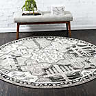 Alternate image 3 for La Jolla Cathedral 6&#39; Round Area Rug in Grey