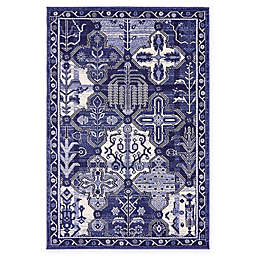 La Jolla Cathedral 4' x 6' Area Rug in Blue