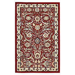 Unique Loom Isfahan Rug in Red