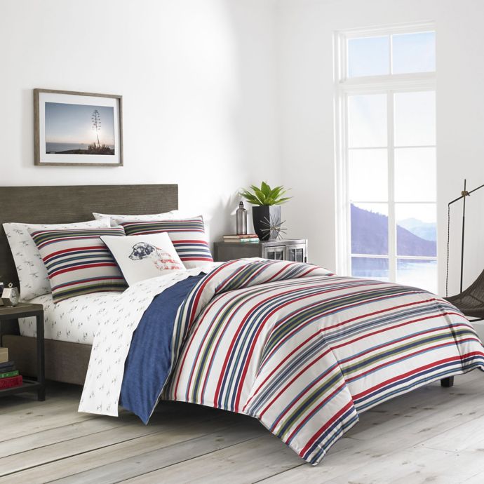 Eddie Bauer® Brewster Stripe Comforter Set | Bed Bath & Beyond