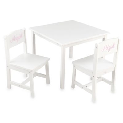 kidkraft pink table and chairs