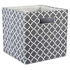 Alternate image 0 for Design Imports Lattice 11-Inch Storage Cube in Grey
