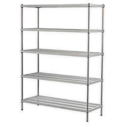 Design Ideas® MeshWorks® 5-Tier Steel Wire Shelving in White