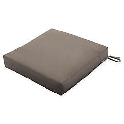 Classic Accessories® Ravenna Square Patio Seat Cushion Slip Cover and Foam