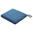 Alternate image 0 for Classic Accessories&reg; Ravenna Rectangle Patio Seat Cushion Slip Cover and Foam in Blue