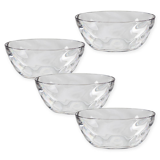 Alternate image 1 for CreativeWare® Ice Blocks Small Clear Bowls (Set of 4)