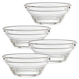 CreativeWare® Lemonade Small Clear Bowls (Set of 4)