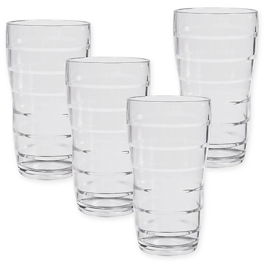 Alternate image 1 for CreativeWare Tall Tumblers (Set of 4)