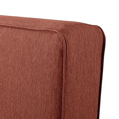 Classic Accessories&reg; Montlake 23-Inch x 25-Inch Outdoor Seat Cushion Slipcover in Heather Red. View a larger version of this product image.