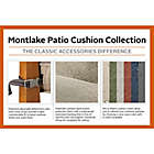 Alternate image 1 for Classic Accessories&reg; Montlake 54-Inch x 18-Inch Outdoor Cushion Slipcover in Antique Beige
