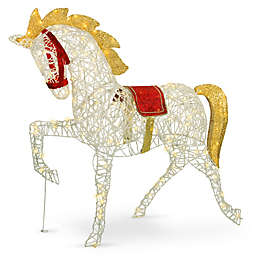 National Tree Company 48-Inch Pre-Lit Carnival Horse