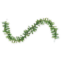 Northlight Windsor 9-Foot Pre-Lit Traditional Pine Garland